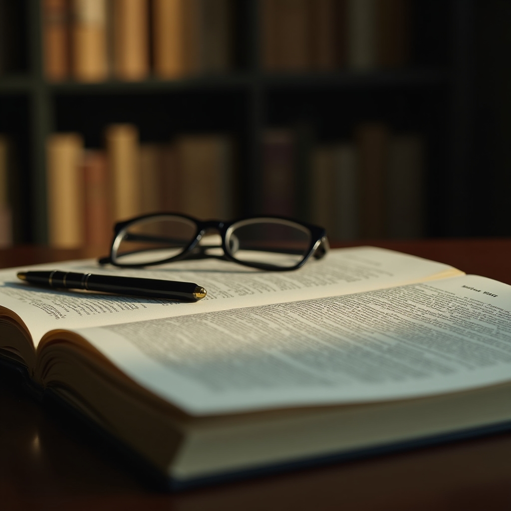 Aufgeschlagene Gesetzestexte und Unterlagen zum Arbeitszeitgesetz auf einem Schreibtisch